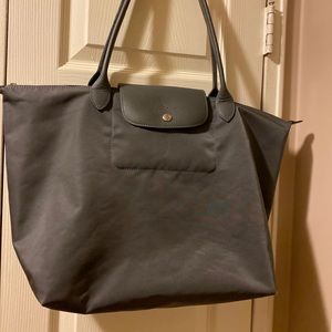 Le Pilage Neo Large Tote in Gray